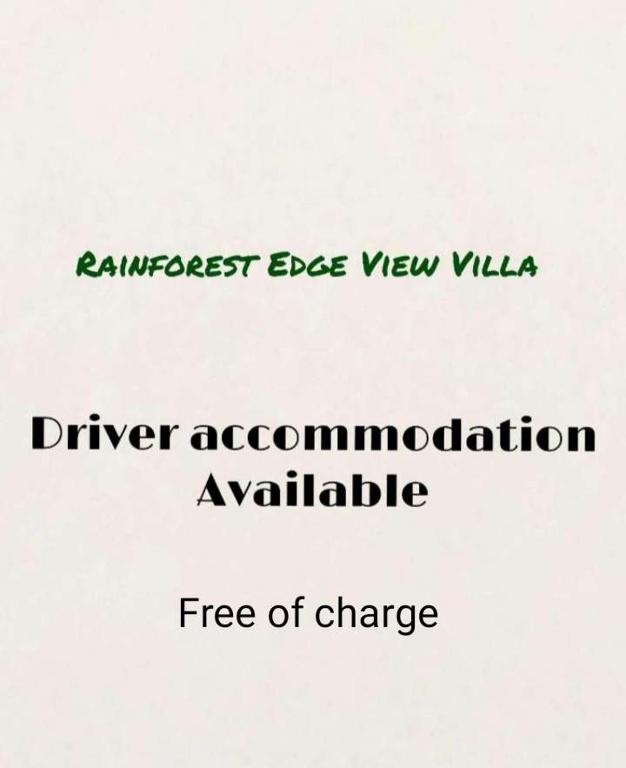 Rainforest Edge View Villa room 5
