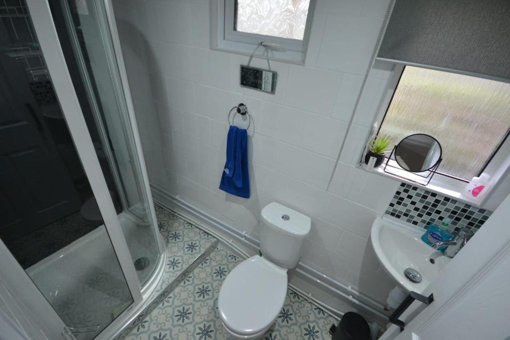 Stunning 2-bed Cabin in Nantglyn Denbigh room 5