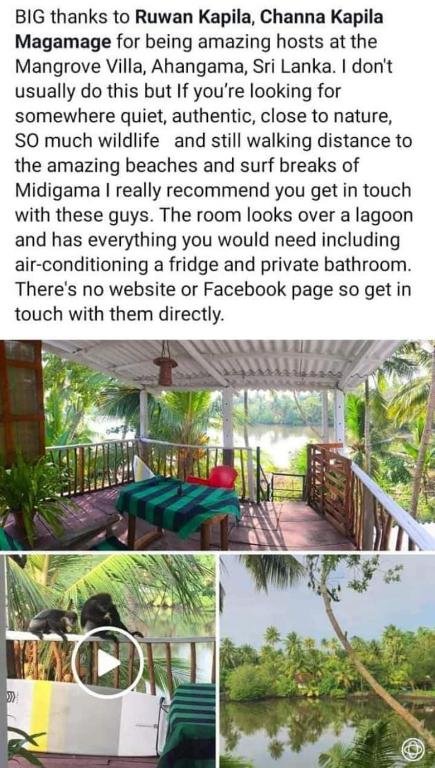 The Mangroves Villa Ahangama room 6